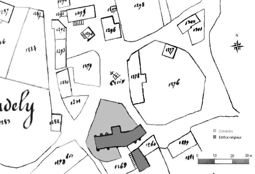 Cadastre napoléonien à Echandelys en 1832